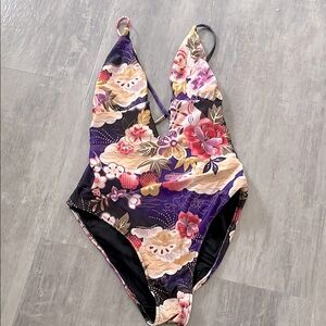 Floral one piece